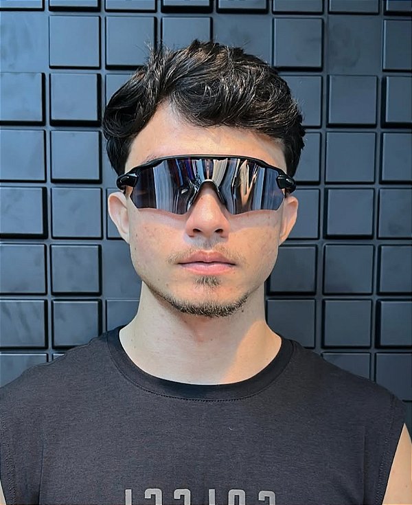 Óculos de Sol Oakley Radar Path Ev Espelhado Prata Masculino Lançamento