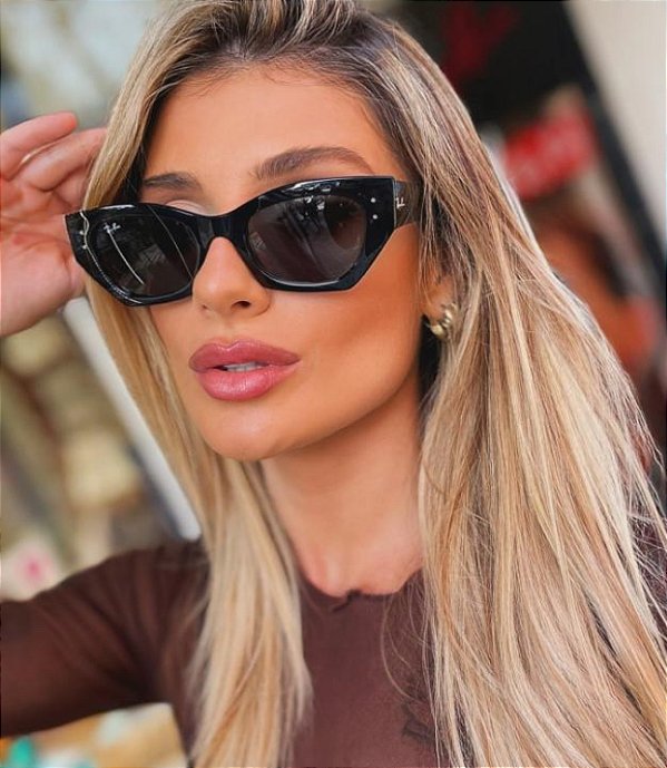 🔥 OFERTA - Óculos de Sol Ray-Ban Zena Based Preto lançamento Feminino/Masculino