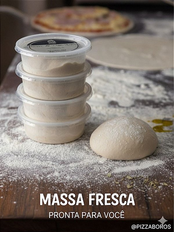 Massa de Pizza - Fresca - 370g
