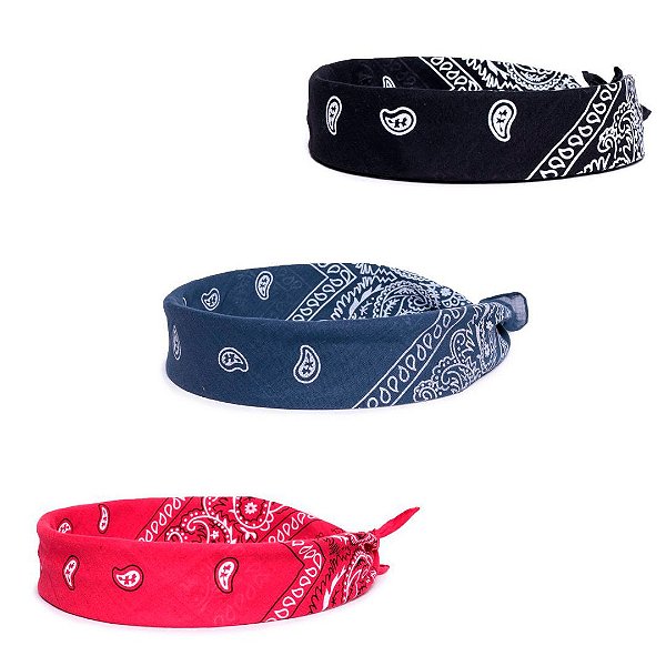 Kit Faixa Bandana