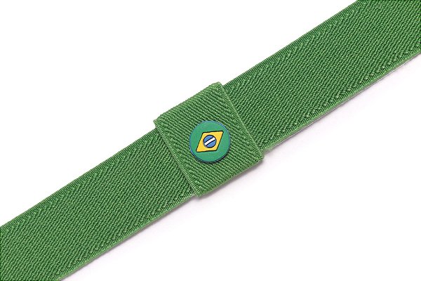 Faixa Brasil Verde - Coleção Elástica 30mm