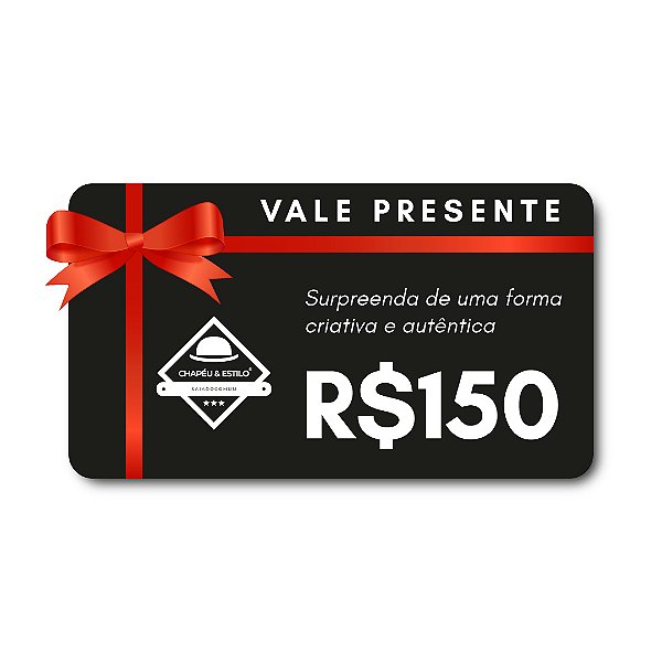 Vale Presente R$150