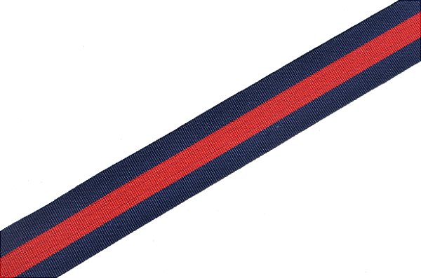 Faixa Azul Marinho e Vermelha - Coleção Stripes I