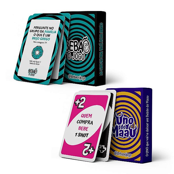 Kit Bebão O Jogo + Uno Do Maau