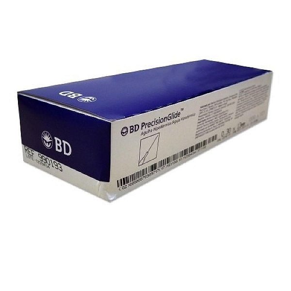 Agulha 40 X 0,80 21G 1/2 Verde Cx C/100 Un - Bd