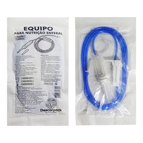 Equipo Macro Nutricao Enteral Flex. - Descarpack