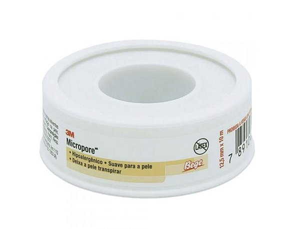 Micropore 12,5Mm X 10M Bege - 3M