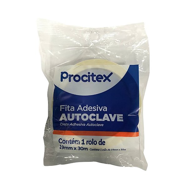Fita Autoclave 19Mm X 30M - Procitex