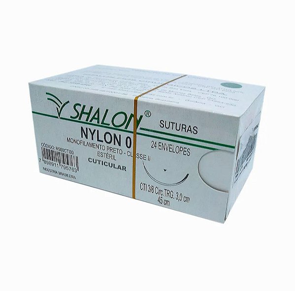 Fio Nylon 0 C/Ag.3 Cti Caixa C/24 Unid - Shalon