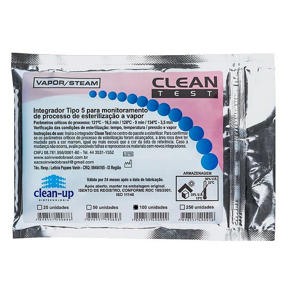Integrador Classe 5 Vapor Clean Pct 100 - Clean Up