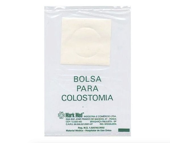 Bolsa de Colostomia 50mm Pct/10Un - Markmed