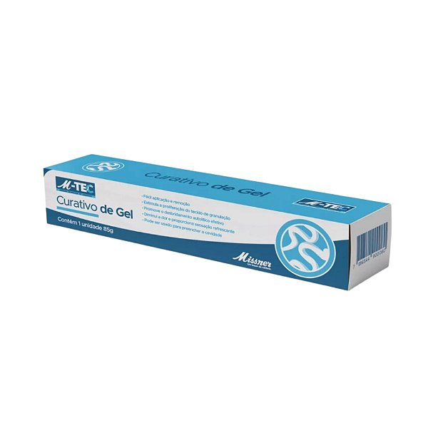 Curativo Hidrogel  Hidratante  85 G Mtec - Missner