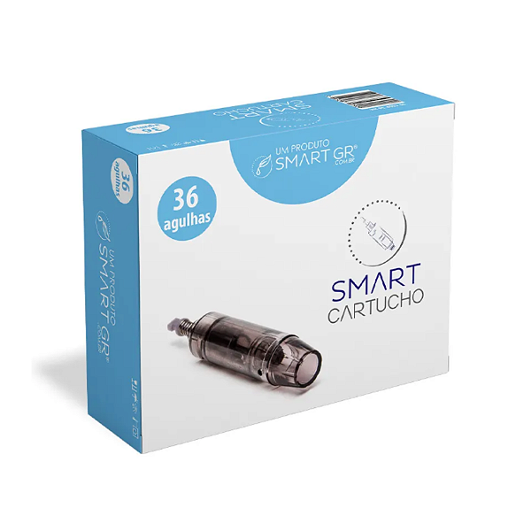 Cartucho Smart Pen Preto 36 Cx C/10 - Smart GR