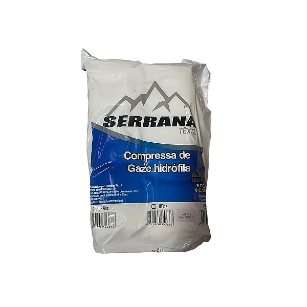 Compressa 13 Fios C/500 Un - Serrana