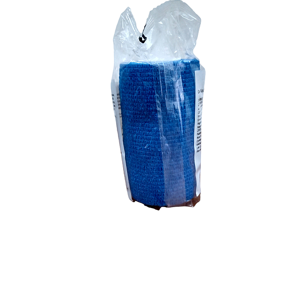 Bandagem Auto aderente Elástica 5x450cm Azul - Bioland