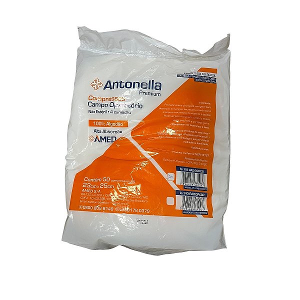 Campo Operatorio 23 X 25 Pct/50Un 8Gr Antonella - America