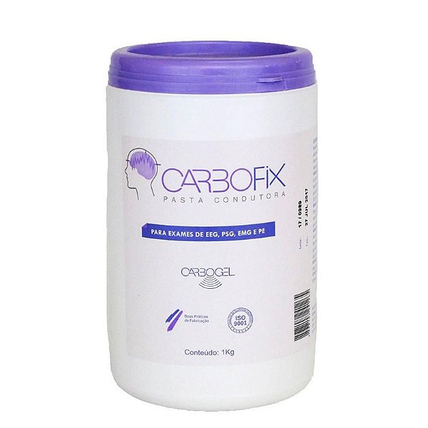 Carbofix Pasta P/ EEG Pote 1Kg - Carbogel