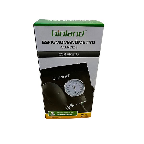 Aparelho De Pressão Arterial Adulto Nylon Velcro Preto – Bioland