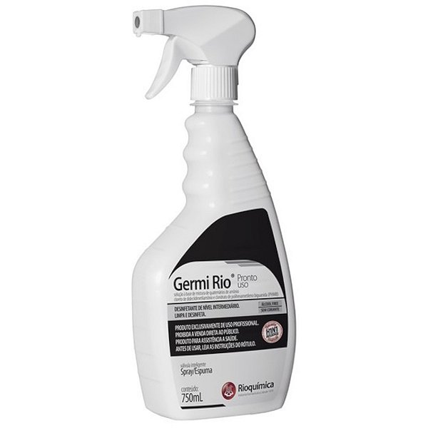 Quaternário De Amônio Spray Pronto Uso 750ml (Germi Rio) – Rioquímica