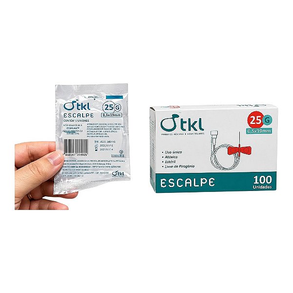 Scalp 25g caixa com 100 unidades embalagem polibag – tkl