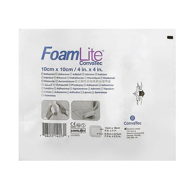 Foam Lite 10X10Cm Ster Br - Convatec