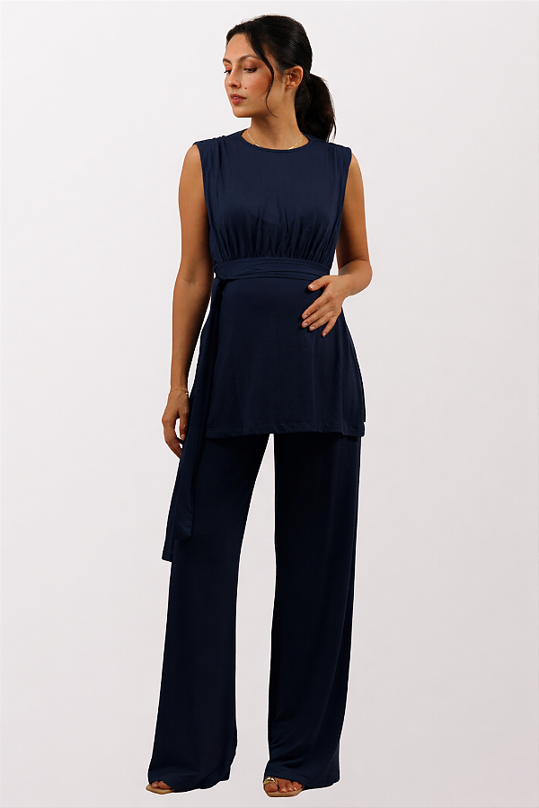 Conjunto Gestante Amamentação Elegante e Pratico Sonia Marinho