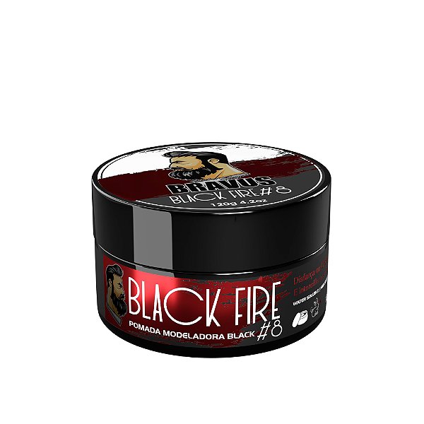 Pasta Fixadora Black Fire #8 pigmentadora preta