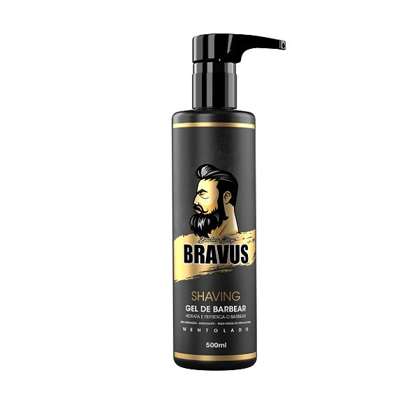 SHAVING GEL DE BARBEAR BRAVUS 500ML