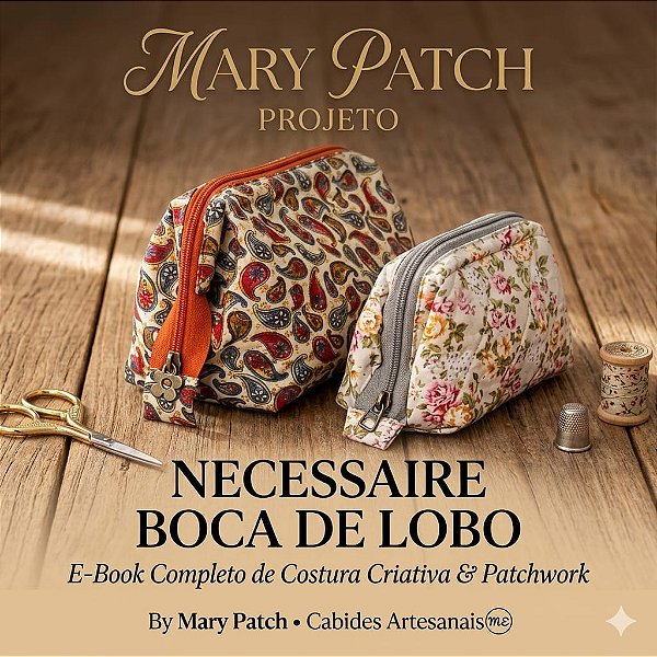 Projeto Necessaire Boca de Lobo