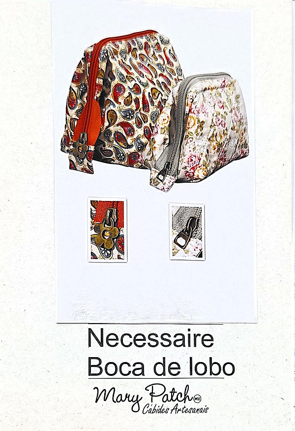 Projeto Necessaire Boca de Lobo