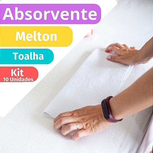 Kit Absorventes de Melton | 10 unidades