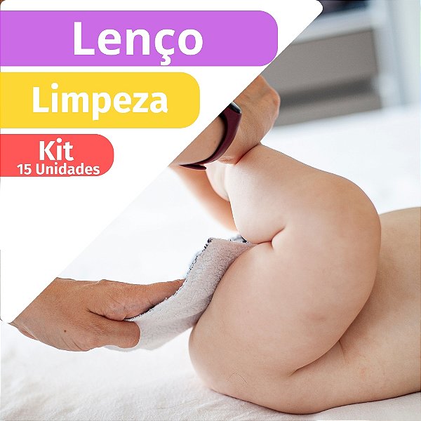 Kit Pano para limpeza Higiênica | Reutilizável