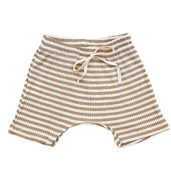 Shorts Infantil listrado Bê