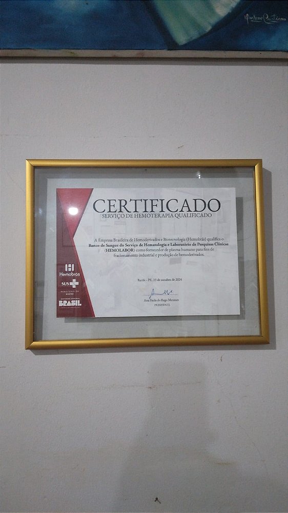 Quadro entre vidros moldura de alumínio ouro (sanduíche de vidros) A4