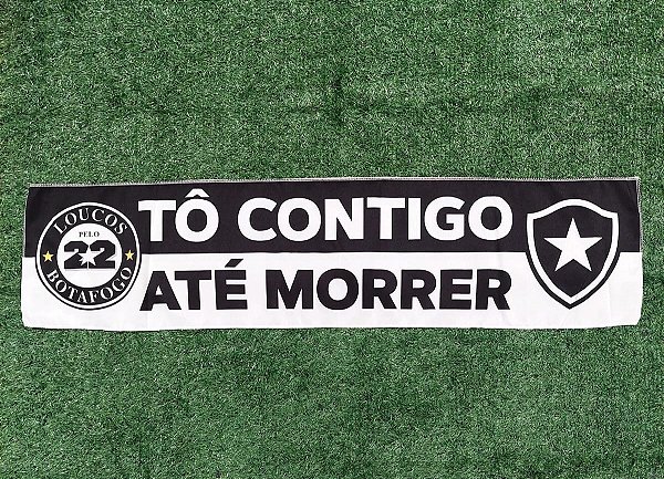 FAIXA DE MÃO 'TÔ CONTIGO ATÉ MORRER'
