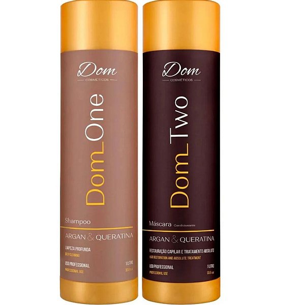 Progressiva Dom Two Cosméticos Professional 2x 1 Litro