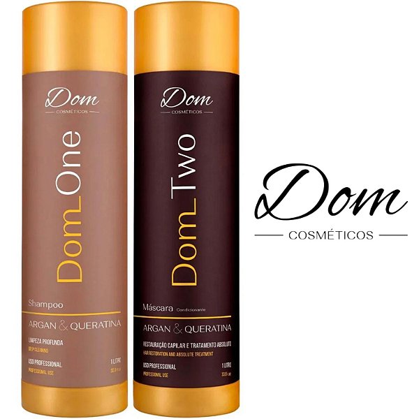 Progressiva Dom Two Cosméticos Professional 2x 1 Litro