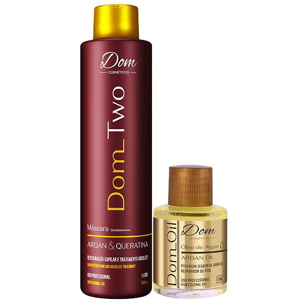 Progressiva Dom Two Passo 2 Profissional 1000ml Argan Oil