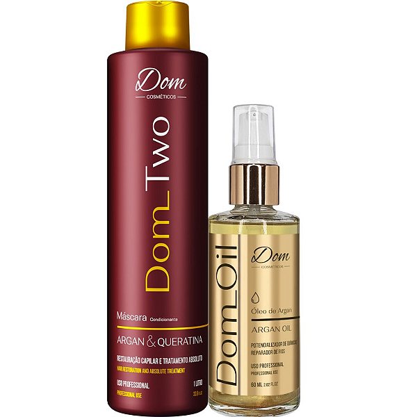 Progressiva Dom Two Passo 2 Profissional Dom Oil Argan 60ml