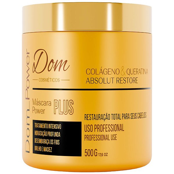 Máscara Dom Power Plus Absolut Restore 500g