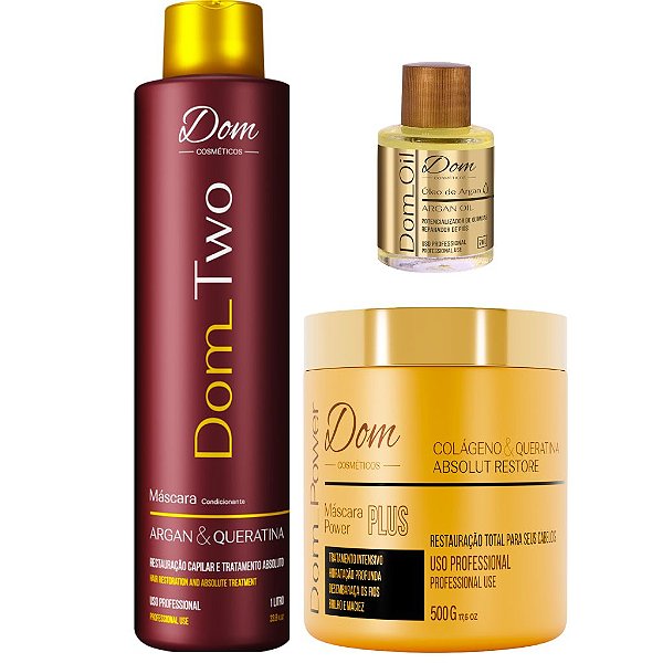 Progressiva Dom Two Passo 2 Profissional Máscara Power Oil