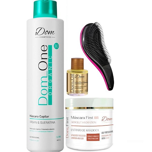 Progressiva Dom One Semi Definitiva Máscara de Mandioca 500g