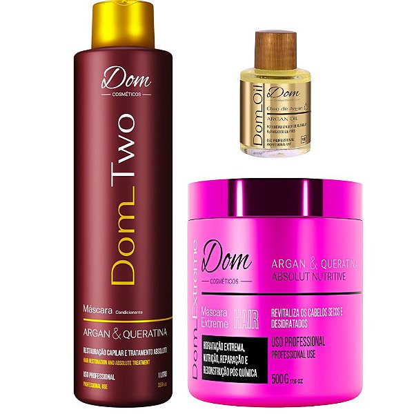 Progressiva Dom Two Passo 2 Profissional Máscara Extreme Oil