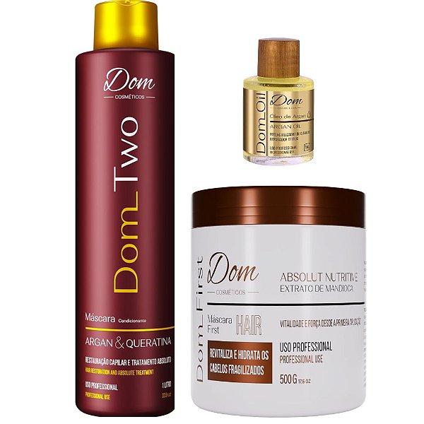 Progressiva Dom Two Passo 2 Profissional Máscara First Oil
