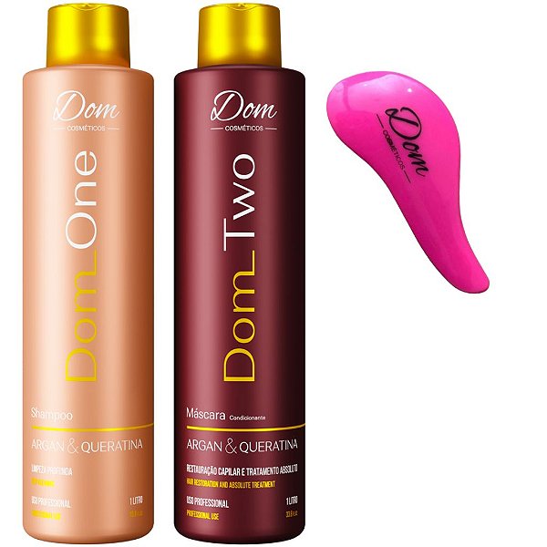 Progressiva Dom Two Cosméticos Escova Mágica Profissional