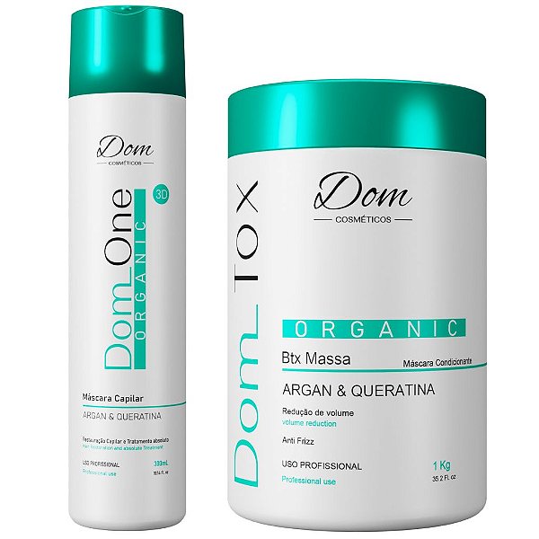 Progressiva Dom One Orgânica Sem Formol 300ml Btox