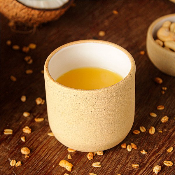 COPO LUAR - CERÂMICA MARFIM - COR OFF WHITE