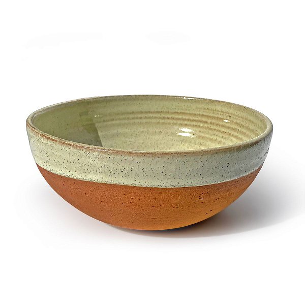 BOWL LUAR - CERÂMICA TERRACOTA - COR MARFIM CHADE