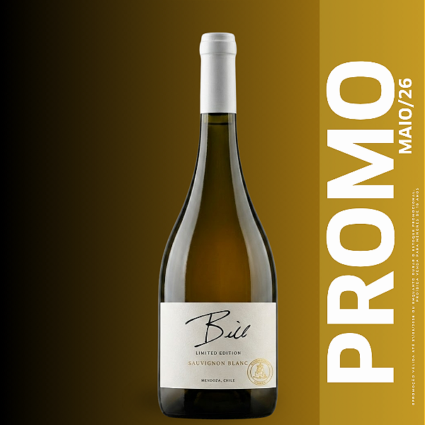 WILLIAM COLE BILL SAUVIGNON BLANC - EDIÇÃO LIMITADA