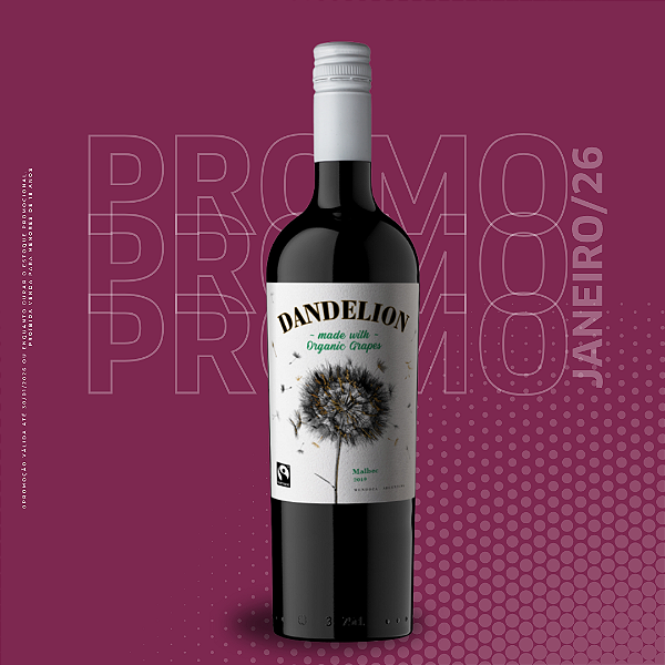 DANDELION CRIOLLAS TINTO – ORGÂNICO